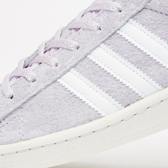 NWT Adidas Campus 80s Light Purple Sneakers leather , lavender - Picture 4 of 16